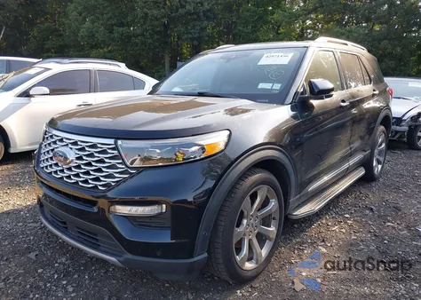 2020 Ford Explorer Platinum из США, поврежденный, VIN 1FM5K8HC1LGA69218